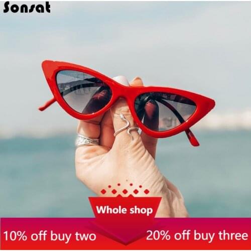 Sonsat Women's Sunglasses Mirrored