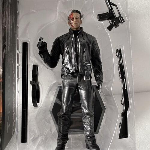 Crazy Toys Terminator Figure Judgment Day T-800 Figure Crazy Toys 1/6 Action Figures Collection Model Toy 12inch 30cm