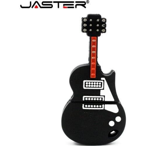 JASTER Note white Cartoon memoria 16GB 32GB 64GB usb flash drive usb 2.0 cute flash drive 4GB 8GB 128GB Lovely Guitar Staff