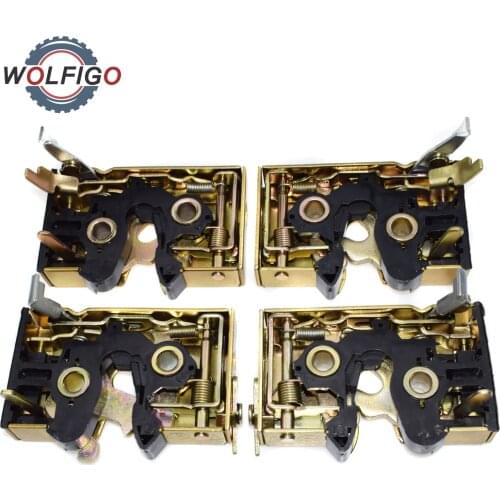 WOLFIGO Front Rear Left Right Door Lock Box Catch Latch For VW Scirocco II Rabbit Cabriolet Jetta Golf 327837015B 191837015C