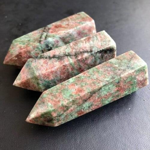 1PC Natural Crystal Point gem Agate Tower Quartz Obelisk Mineral Reiki Healing Stone Wand Ornaments Home Decor