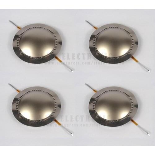 4PCS Voice coil 44.4mm 44.5mm Titanium Diaphragm Repair Kit dome Tweeters 8 ohm