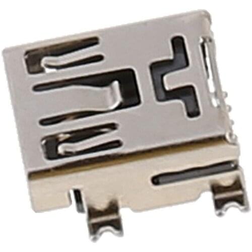 10 Pcs Mini USB Type B 5 Pin Female Socket Connector For Mobile Phone Charging