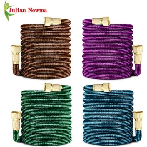 Expandable Watering Hose For Garden Magic Flexible Cleaning Hose High Pressure Car Washer Plastic Pipe water Gun For Irrigation