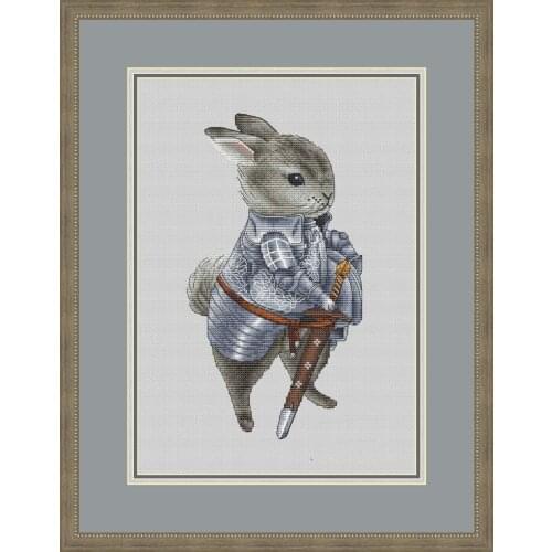 Rabbit DIY Cross Stitch Kit Packages Counted Cross-Stitching Kits New Pattern Cross stich Painting Set