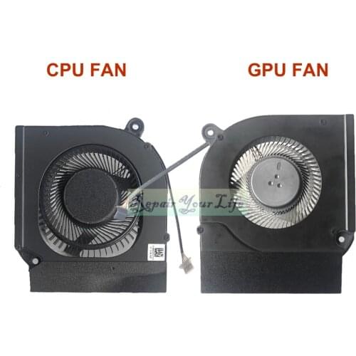 CPU GPU Cooler Laptop Cooling Fans for Acer Nitro 5 AN515-55 AN517-52 Computer gaming PC Fan Radiator DC28000QEF0 DC5V 4 PIN