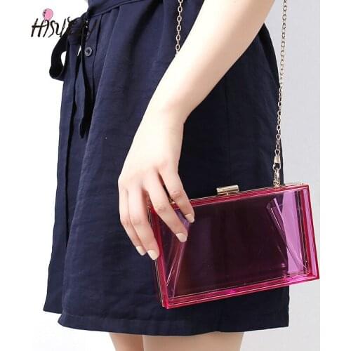 Fashion Women Clear Transparent Shoulder Bag Jelly Candy Summer Beach Handbag Crossbody Bags Clutch Purse Woman Messenger Bags