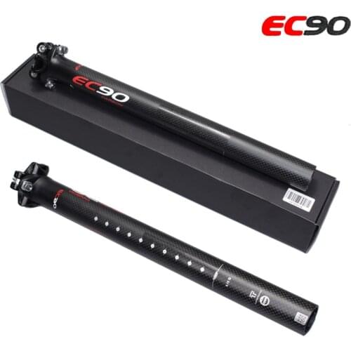 EC90 New Mountain& Road 3K Full Carbon Fibre Bicycle seatpost carbon bike seatposts MTB bike parts 27.2/30.8/31.6*350/400mm
