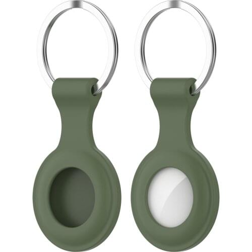 Silicone Protective Case For Apple AirTags Shockproof Anti-fall Anti-scratch Accessories Protector Cover Shell For Air Tags 2021