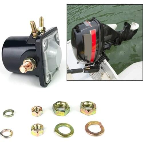 Starter Solenoid Switch Relay for OMC-Marine Outboards Inboard Power Tilt Johnson-Trim Motor 383622 395419 582708 586180