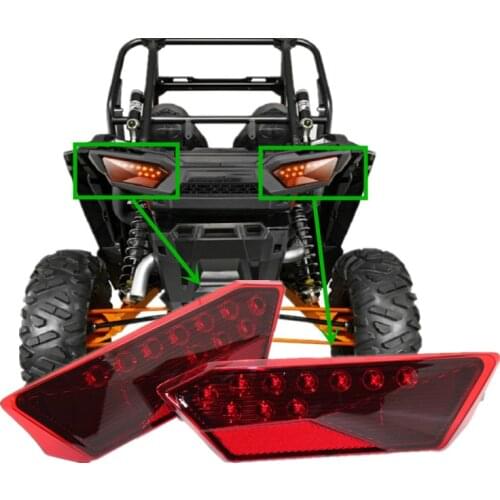 LED Headlight for POLARIS 2014-2017 RZR 1000 XP 2016 TURBO ATV UTV Taillight Rear Break Lamp