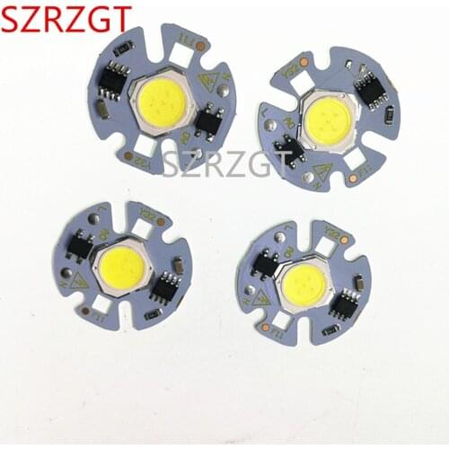 LED COB Chip Lamp 3W 5W 7W 9W 220V Input Smart IC No Driver High Lumens For DIY LED Flood Light Downlight Spotlight 32MM