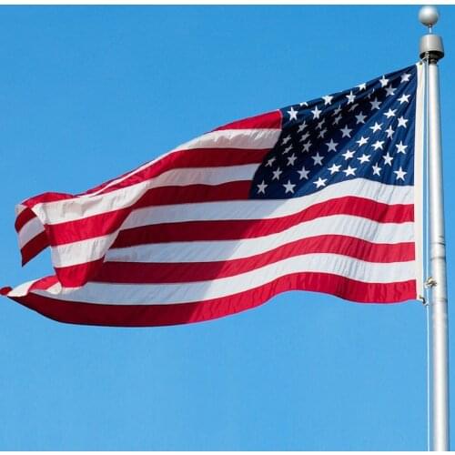 Garden Decor American Flag 2x3 FT/3x5FT Stars Stripes Metal Grommets USA US Flag Long Lasting for Outdoor Use