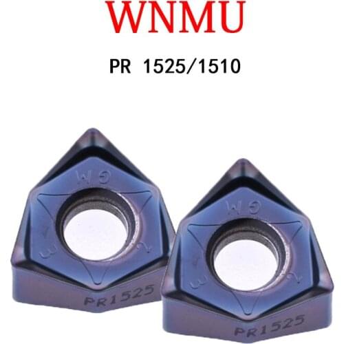 CNC Milling Inserts 10PCS High Quality WNMU 080608 WNMU080608EN-GH WNMU080608EN-GM Efficient Lathe Tools Machine Toolholders