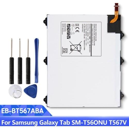 Samsung Original EB-BT567ABA Battery For Samsung Galaxy Tab SM-T560NU T567V 9.6 Genuine Replacement Tablet Battery 7300mAh