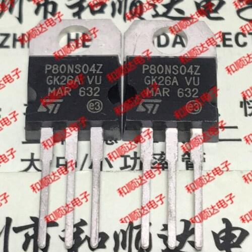 10pcs/lot P80NS04Z STP80NS04Z New stock TO-220 40V 80A
