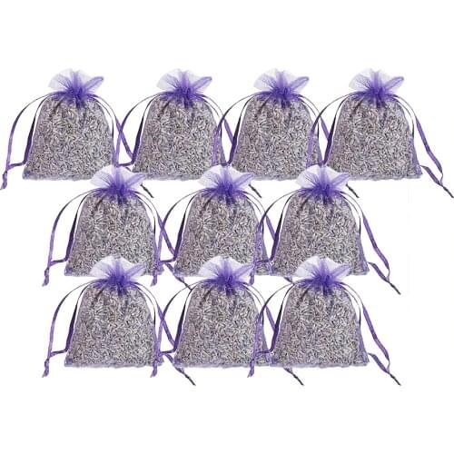 15Pcs Lavender Scented Sachets Bag For Closets Drawers Filled With Naturally Dried Flower Buds Lasting Fragrance