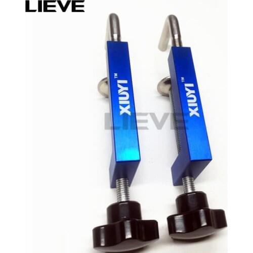 2pcs/set Multifunctional Woodworking clamp Aluminium Alloy fixing fixture for Wood working Benches Saw Machinery Wood Router