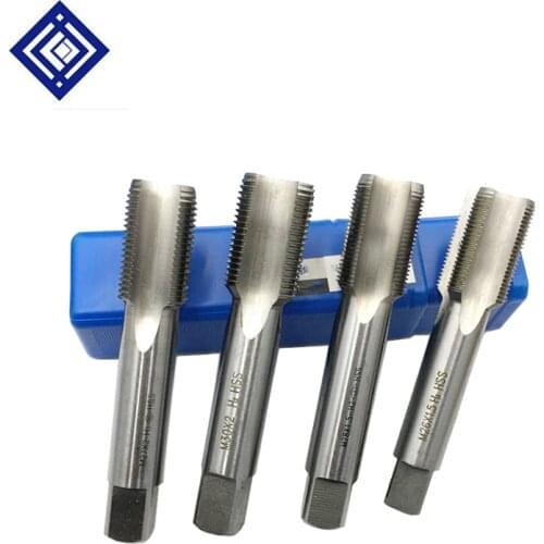 2pcs/lot Fine Thread Tap HSS Machine Tap M25 M26 M27 M28 M29 M30x3x2x1.5x1.25x1