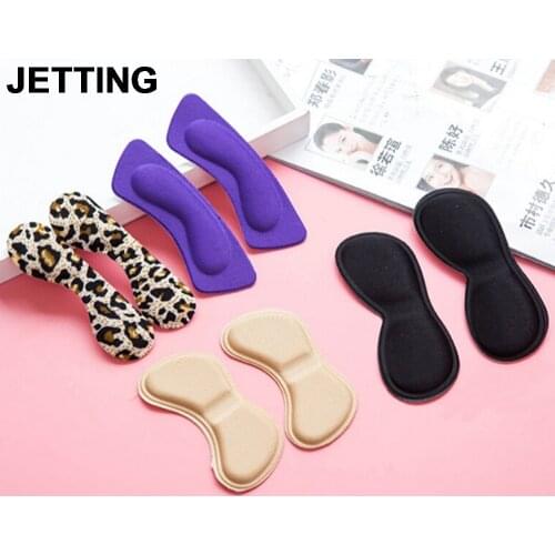 2PCS Shoes Insoles Anti Slip Cushion Pads Feet Care Tools Protector For Heels Rubbing Heel Shoes Insoles Insert unisex