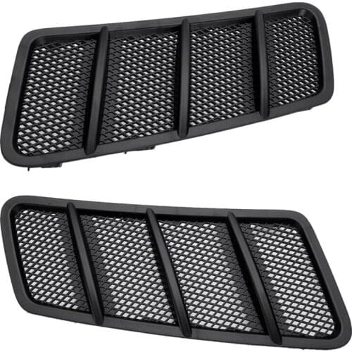 2Pcs Car Front Hood Vent Grille Air Flow Intake Hood for Mercedes Benz W166 GL GL350 GL450 GL550 ML ML350 ML550 2012-2015