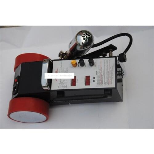 LC3000A No-Glue PVC Welding Machine Printing Cloth Heat Stitching Machine Automatic Splicing Machine 110V/220V 1300W 1-10m/min