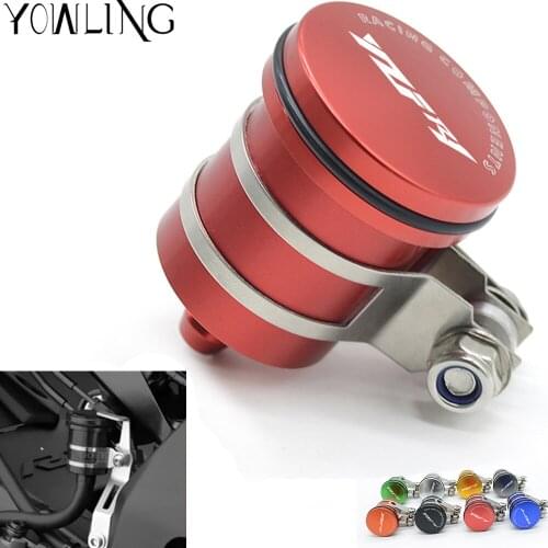 For YAMAHA YZF-R1 YZFR1 YZF R1 R1M R1S Rear Brake Fluid Reservoir Connection Brake Fuel Hose Bracket Tank Oil Fluid Cup Cover
