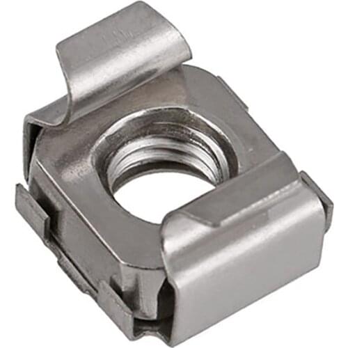 Cage Nuts 304 A2 Stainless Server Rack Cabinet Mounting Pc Clip Nut M4 M5 M6 M8