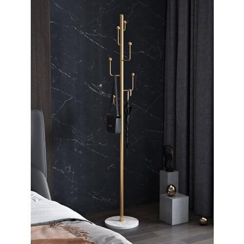 GY Creative Hanger Floor Bedroom Net Red Clothes Shelf Indoor Hanger Clothes Hanger Light Luxury Simple Coat Rack Household