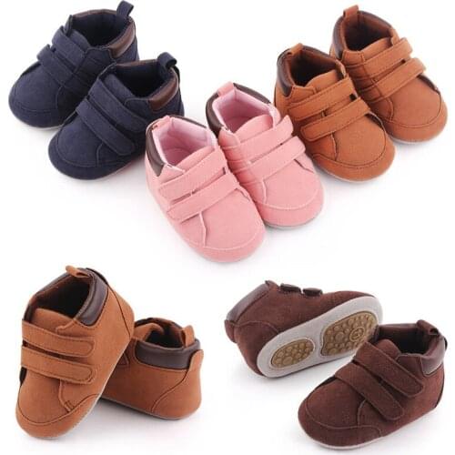 Fashion Spring Autumn Baby Shoes Rubber Sole Antislip Toddler Boys Girls Casual Shoes Sneakers Infant First Walkers 0-18 Months