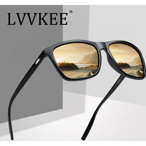 2021 New LVVKEE Luxury Brand Design men driving Polarized sunglasses Gafas Mirror oculos eyeglasses UV400 women male wholesale