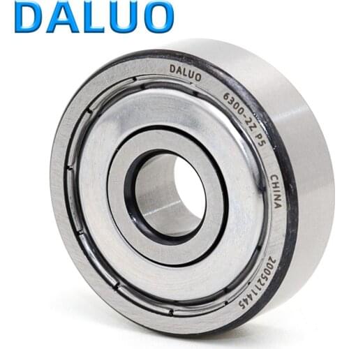 1PCS 6300-2Z P5 10X35X11 DALUO Bearing 6300 6300Z 6300ZZ ABEC-5 Single Row Deep Groove Ball Bearings Metric