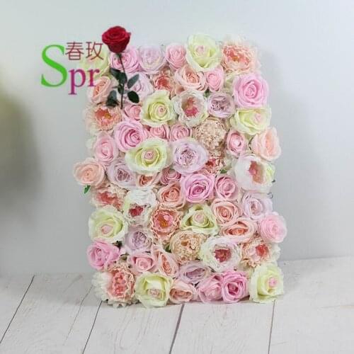 SPR NEW High quality 10pcs/lot wedding flower wall wedding occasion backdrop decorative artificial flower table centerpiece