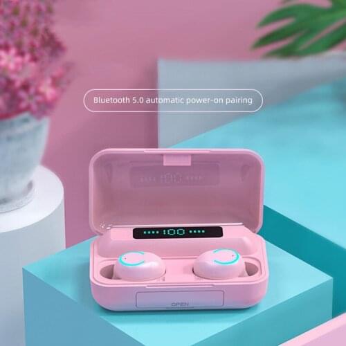 TWS Fone Bluetooth Wireless Headphones True Wireless In-ear sports stereo touch Headphones with Microphone for iPhone Android