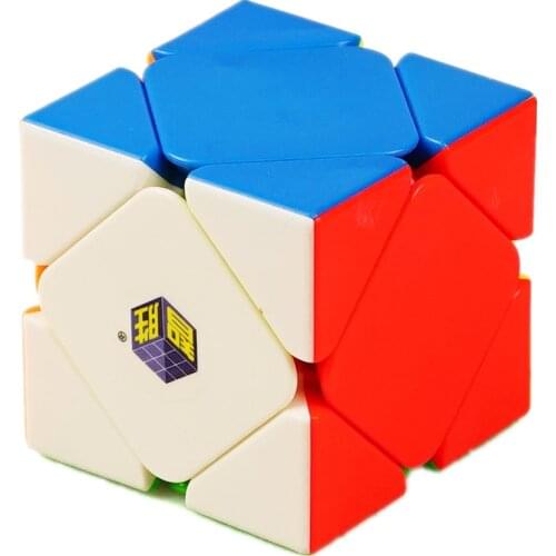 Yuxin Little Magic 3x3 Skew Cube 3x3x3 Skew Magic Cube 3Layers Speed Cube Professional Puzzle Toy For Children Kids Gift Toy