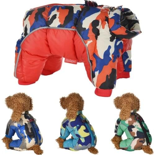 Dog Winter Clothes Super Warm Jacket Thicker Cotton Coat Waterproof Small Dogs Padded Pets Clothing For French Bulldog Puppy