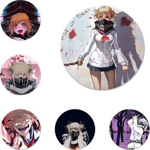 Himiko Toga Icons Pins Badge Decoration Brooches Metal Badges For Clothes Backpack Decoration
