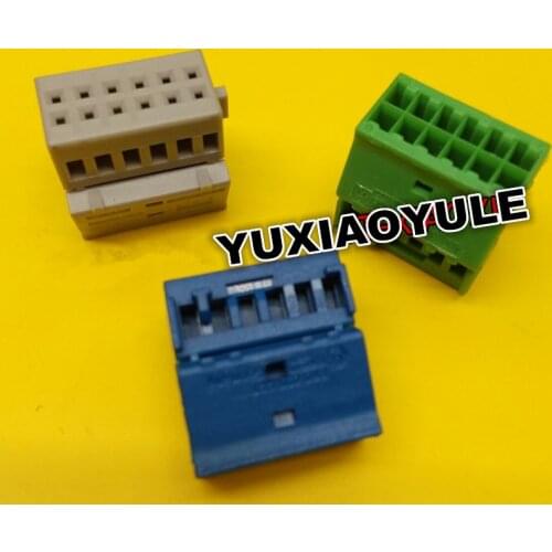 12 Pin/Way AMP/TE Auto Reversing Image Bluetooth Plug/Retrofit Connectors With ECU Terminals For VW Audi Car 8X0 035 447 A/B