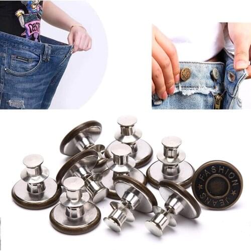 16mm Replacement Button No Sew Instant Button For Shirts Jeans Suspenders Bags Detachable Pants Craft Decoration