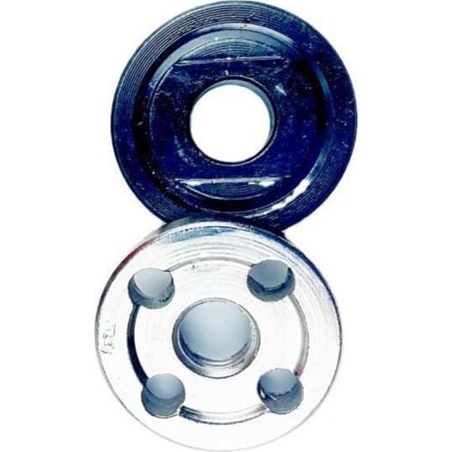 2pcs/set Angle Grinder Lock Nut Inner Outer Flange Metal Pressure Plate for Type 100 Polishing Machine