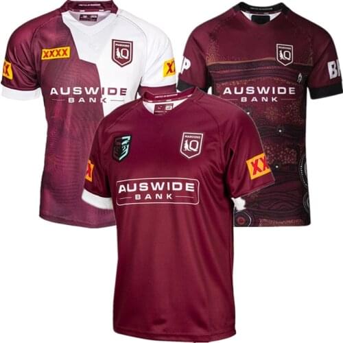 2021 QUEENSLAND MAROONS STATE OF ORIGIN 1998 RETRO - MENS RUGBY JERSEY Size: S-5XL (Print Custom Name Number)Top Quality