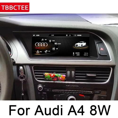 For Audi A4 8W 2013~2016 MMI Car Android Multimedia Player Touch Screen Stereo Display navigation Map GPS Audio Radio Media