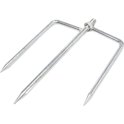 Ground Parasol Holder Base for Use in Soil Sand Withstand Strong Winds