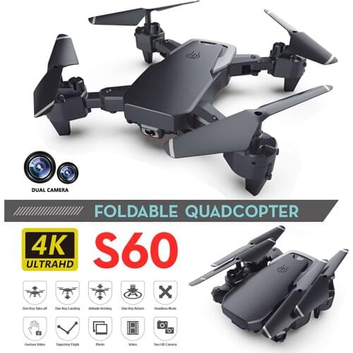 HD Remote Control Aircraft FPV Drone Fixed Height Gesture Photo Dual Camera UVA