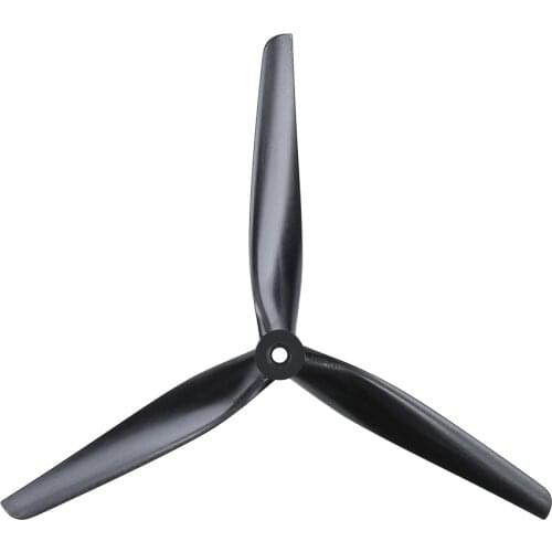 HQPROP 8X4X3 8040 3-Blade Black-Glass Fiber Nylon MacroQuad Propeller CW CCW for 8inch Multirotor LR8 X-Class FPV Drones