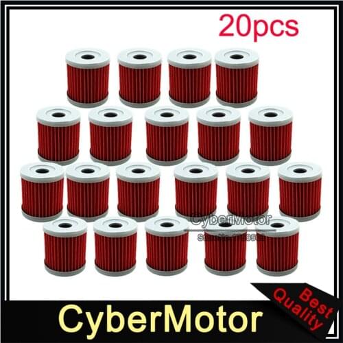 20x Oil Filter For DRZ 400 400E 400X 400SM KLX 400SR LTZ LTR450 SUZUKI Dirt Bike Motorcycle