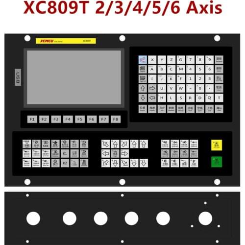 XC809T 2/3/4/5/6 Axis Multifunctional Lathe CNC System Controller with Tool Magazine support G-code ATC FANUC Digital Spindles