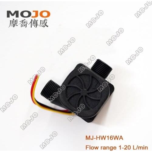 Flow Meter MJ-HW16WA Hall Flow Sensor OD:G3/8" Beer Machine 0.5-20L/min