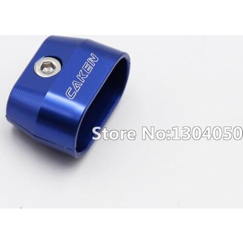 BLUE Dual Brake Throttle Cable Clamp Separator Wire Spacer Holder Organizer New