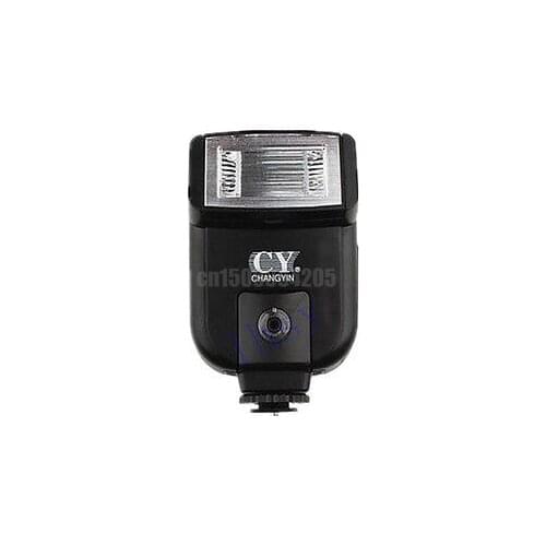 YINYAN CY-20 CY20 Hot Shoe Flash Light with 2.5mm PC Sync Port For M 5D 7D 60D 10D 700D 650D 450D 500D 550D 600D 1100D